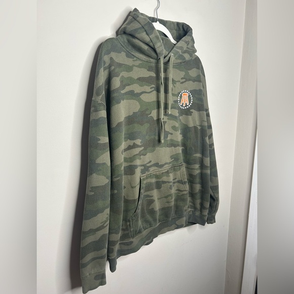 Barstool Sports Camo Hoodie Front Pocket Sweatshirt Outdoor size XL - Picture 3 of 13